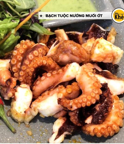 BẠCH TUỘC NƯỚNG