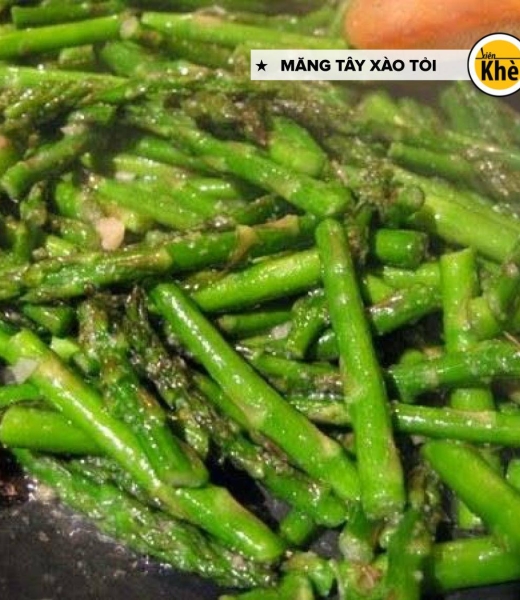 Măng Tây Xào Tỏi