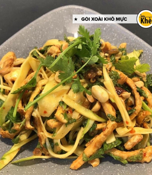 Gỏi Xoài Khô Mực 139
