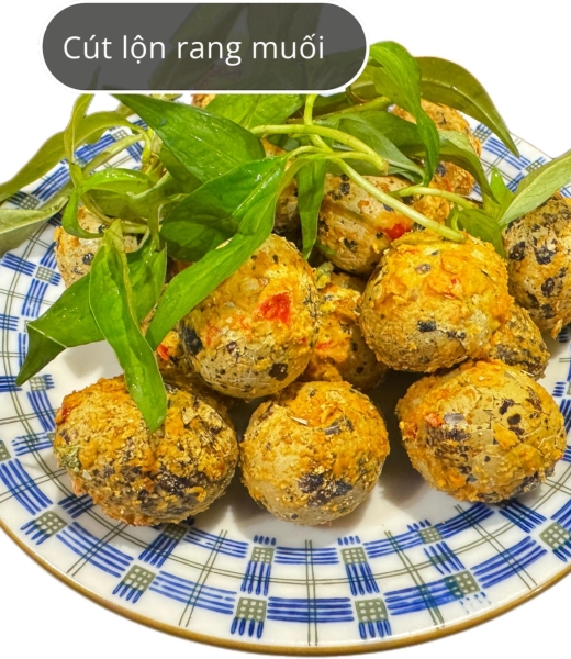 Cút Lộn Rang Muối  79k