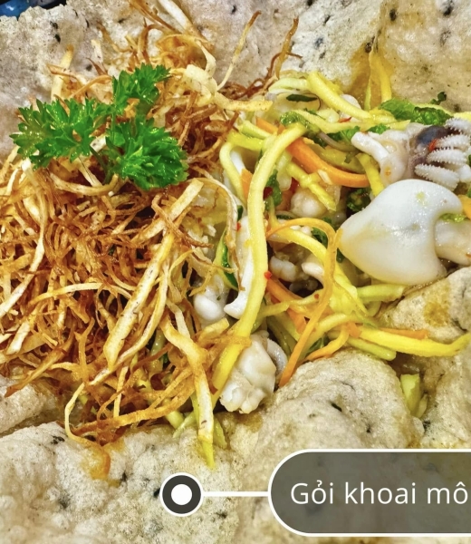 Gỏi Khoai Môn Hải Sản 149